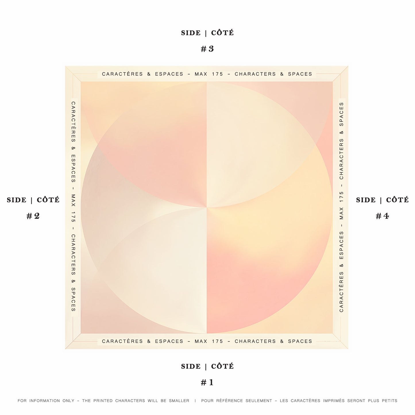 Delinor carre soie Solis jaune mots personnalise 35in 90cm example custom notes silk scarf